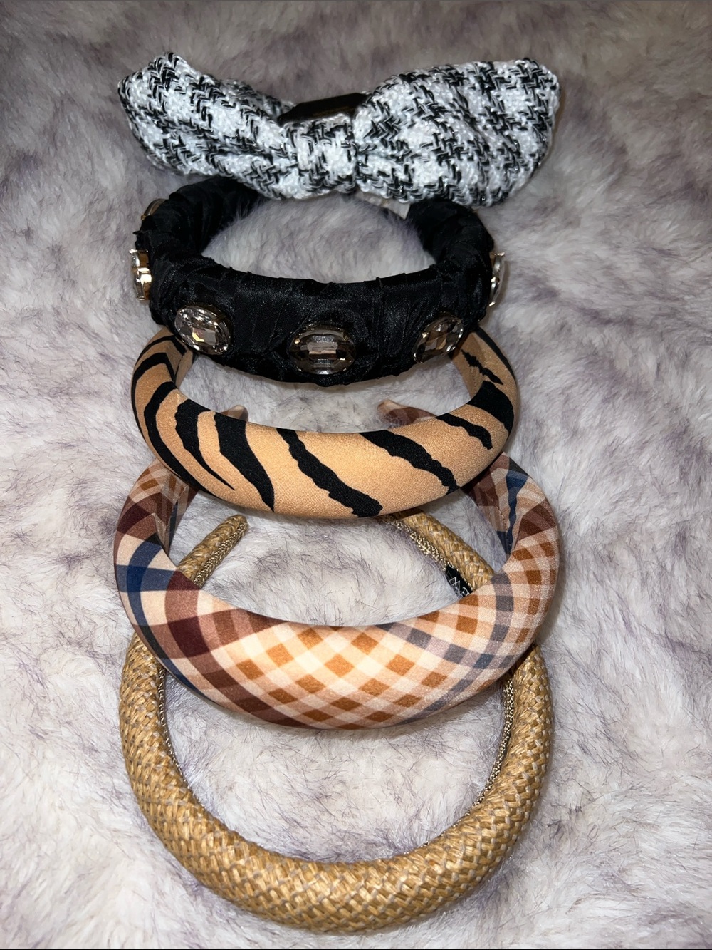 Five Headbands Various Brands including J. Crew and Anthropologie